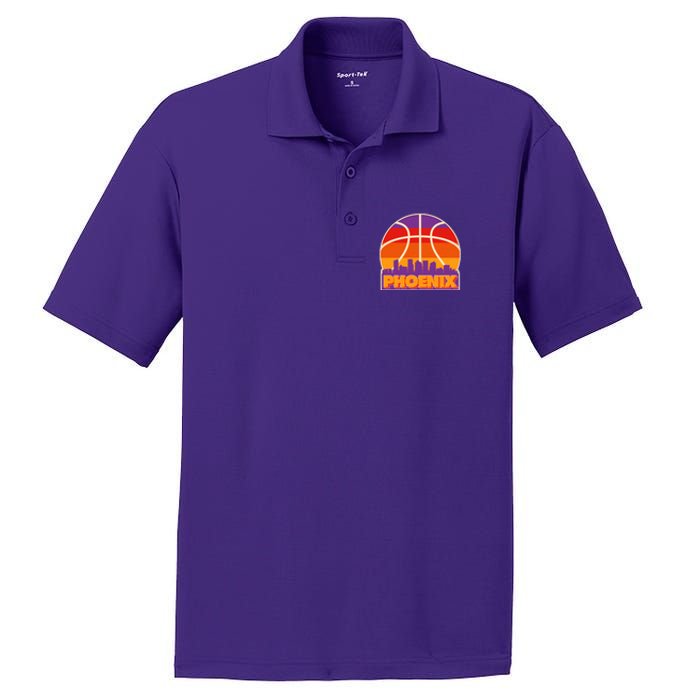 Vintage Phoenix Basketball Skyline Logo PosiCharge RacerMesh Polo