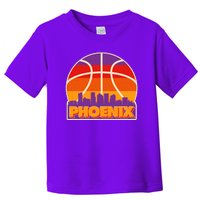 Vintage Phoenix Basketball Skyline Logo Toddler T-Shirt