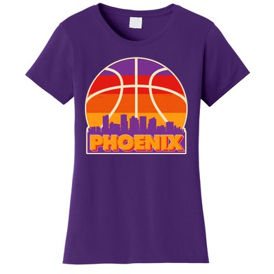 Vintage Phoenix Basketball Skyline Logo Women's T-Shirt