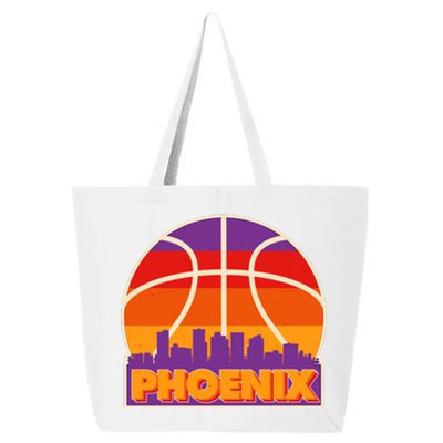 Vintage Phoenix Basketball Skyline Logo 25L Jumbo Tote