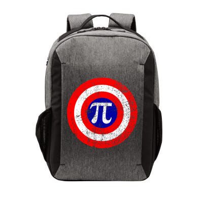 Vintage Pi Day America Superhero Crest March 14th Vector Backpack
