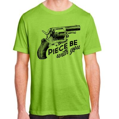 Vintage Piece Be With You Gun Pistol Adult ChromaSoft Performance T-Shirt