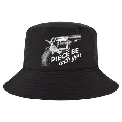 Vintage Piece Be With You Gun Pistol Cool Comfort Performance Bucket Hat