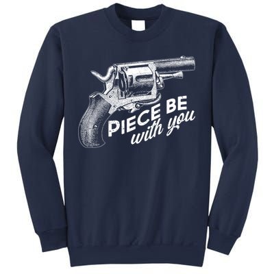 Vintage Piece Be With You Gun Pistol Sweatshirt