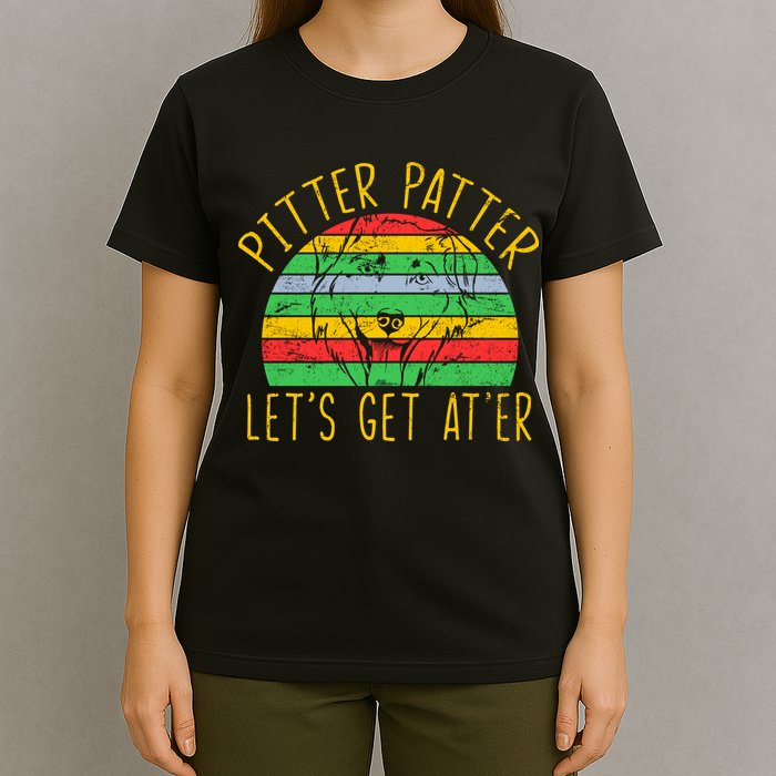 Vintage Pitter Patter Dog T-Shirt