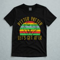 Vintage Pitter Patter Dog T-Shirt