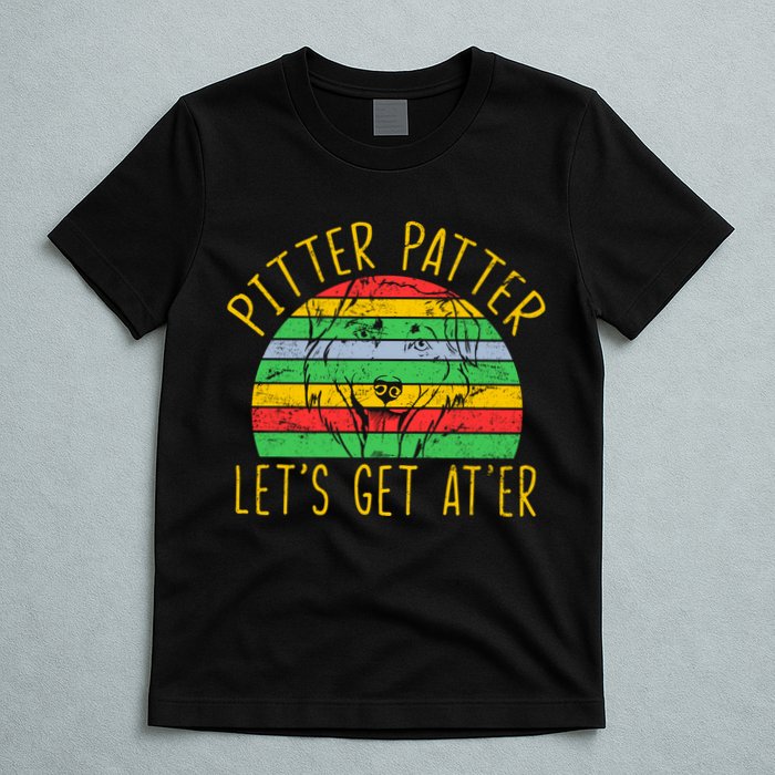 Vintage Pitter Patter Dog T-Shirt