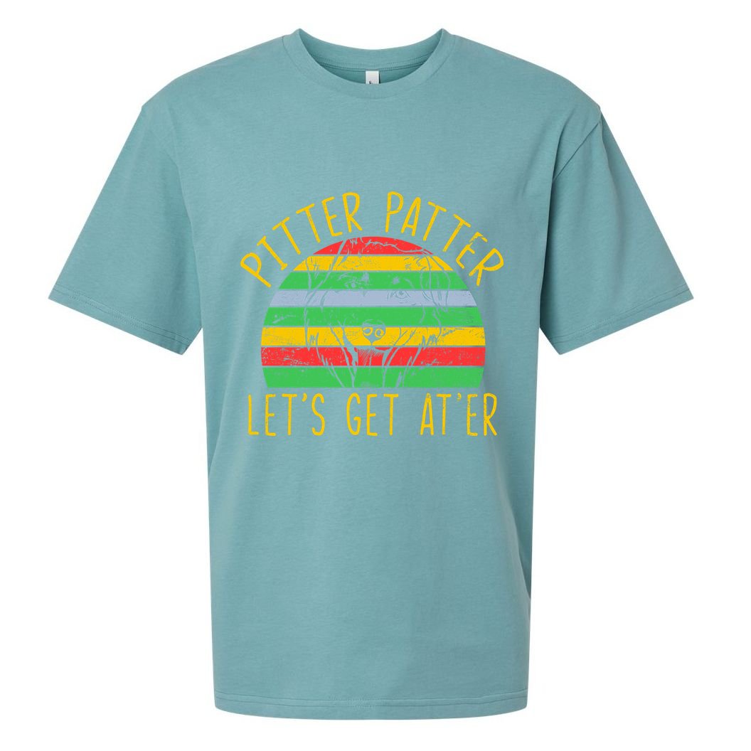 Vintage Pitter Patter Dog Sueded Cloud Jersey T-Shirt