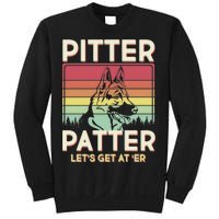 Vintage Pitter Patter Let's Get At 'Er German Shepard Sweatshirt