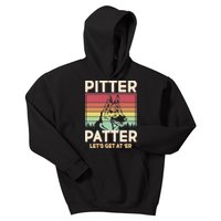 Vintage Pitter Patter Let's Get At 'Er German Shepard Kids Hoodie