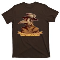 Vintage Plague Doctor Wear Your Mask Plague Rat T-Shirt