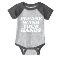 Vintage Please Wash Your Hands Infant Baby Jersey Bodysuit