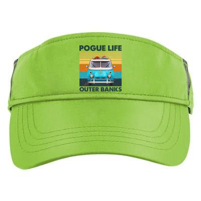 Vintage Pogue Life Outer Banks Surf Bus Adult Drive Performance Visor