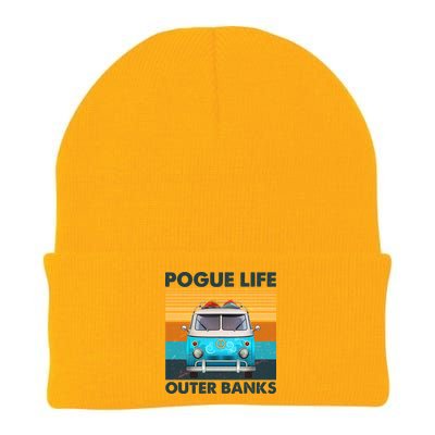 Vintage Pogue Life Outer Banks Surf Bus Knit Cap Winter Beanie