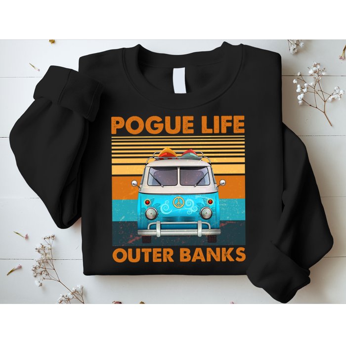 Vintage Pogue Life Outer Banks Surf Bus Sweatshirt