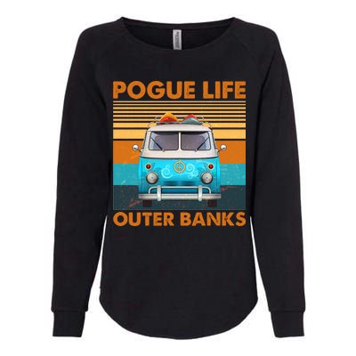 Vintage Pogue Life Outer Banks Surf Bus Womens California Wash Sweatshirt