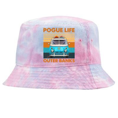 Vintage Pogue Life Outer Banks Surf Bus Tie-Dyed Bucket Hat