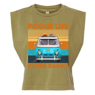 Vintage Pogue Life Outer Banks Surf Bus Garment-Dyed Women's Muscle Tee