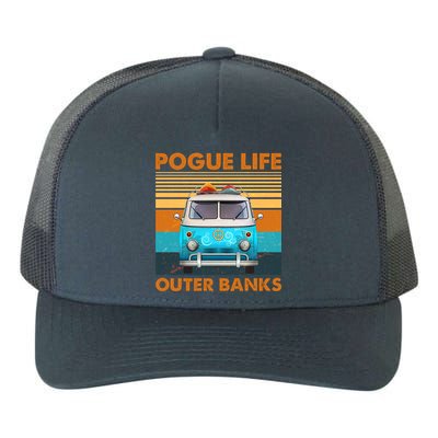 Vintage Pogue Life Outer Banks Surf Bus Yupoong Adult 5-Panel Trucker Hat