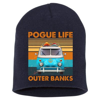 Vintage Pogue Life Outer Banks Surf Bus Short Acrylic Beanie