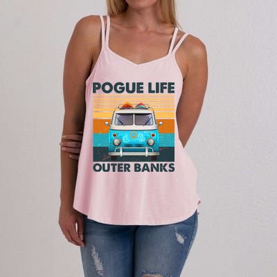 Vintage Pogue Life Outer Banks Surf Bus Women's Strappy Tank