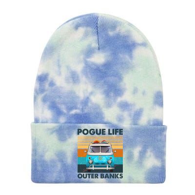 Vintage Pogue Life Outer Banks Surf Bus Tie Dye 12in Knit Beanie