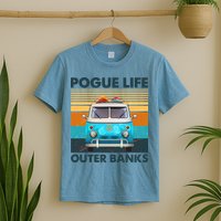 Vintage Pogue Life Outer Banks Surf Bus T-Shirt