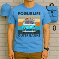 Vintage Pogue Life Outer Banks Surf Bus T-Shirt