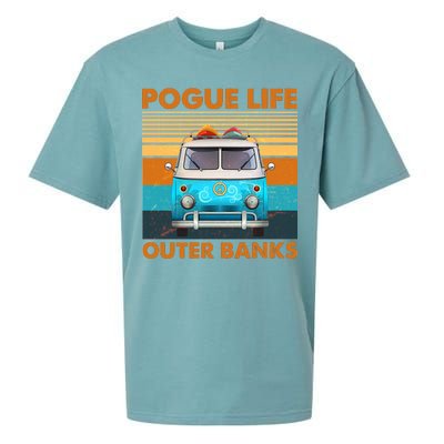 Vintage Pogue Life Outer Banks Surf Bus Sueded Cloud Jersey T-Shirt