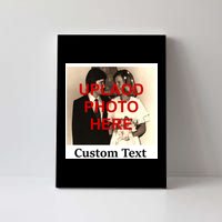 Vintage Polaroid Custom Photo Personalize Text Canvas