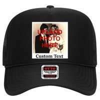 Vintage Polaroid Custom Photo Personalize Text Trucker Hat