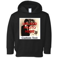 Vintage Polaroid Custom Photo Personalize Text Toddler Hoodie