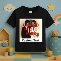 Vintage Polaroid Custom Photo Personalize Text Toddler T-Shirt