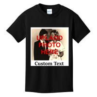 Vintage Polaroid Custom Photo Personalize Text Kids T-Shirt