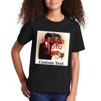 Vintage Polaroid Custom Photo Personalize Text Kids T-Shirt