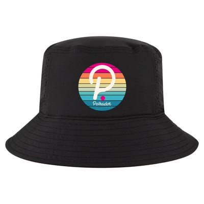 Vintage Polkadot Crypto Currency Logo Cool Comfort Performance Bucket Hat