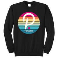 Vintage Polkadot Crypto Currency Logo Sweatshirt