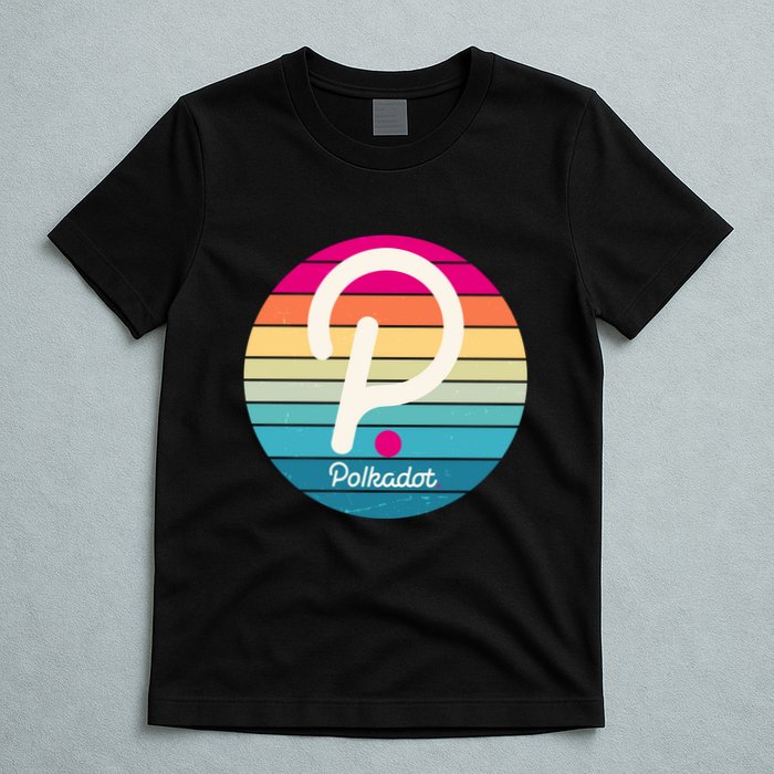 Vintage Polkadot Crypto Currency Logo T-Shirt