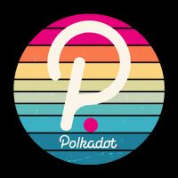 Vintage Polkadot Crypto Currency Logo T-Shirt