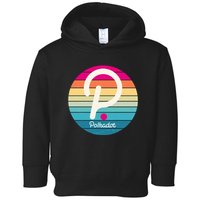 Vintage Polkadot Crypto Currency Logo Toddler Hoodie