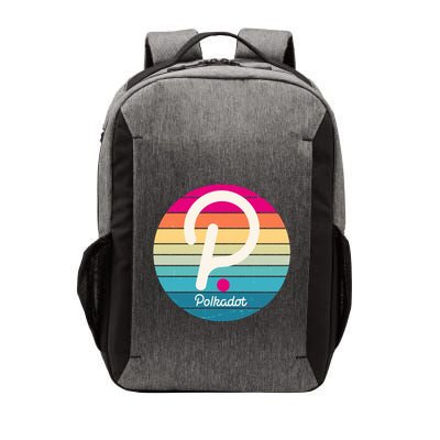 Vintage Polkadot Crypto Currency Logo Vector Backpack