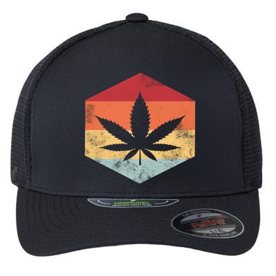 Vintage Pot head Flexfit Unipanel Trucker Cap