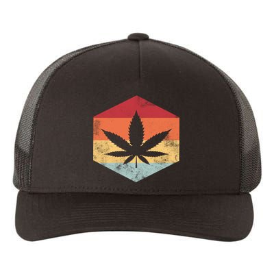 Vintage Pot head Yupoong Adult 5-Panel Trucker Hat