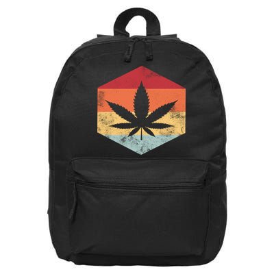 Vintage Pot head 16 in Basic Backpack