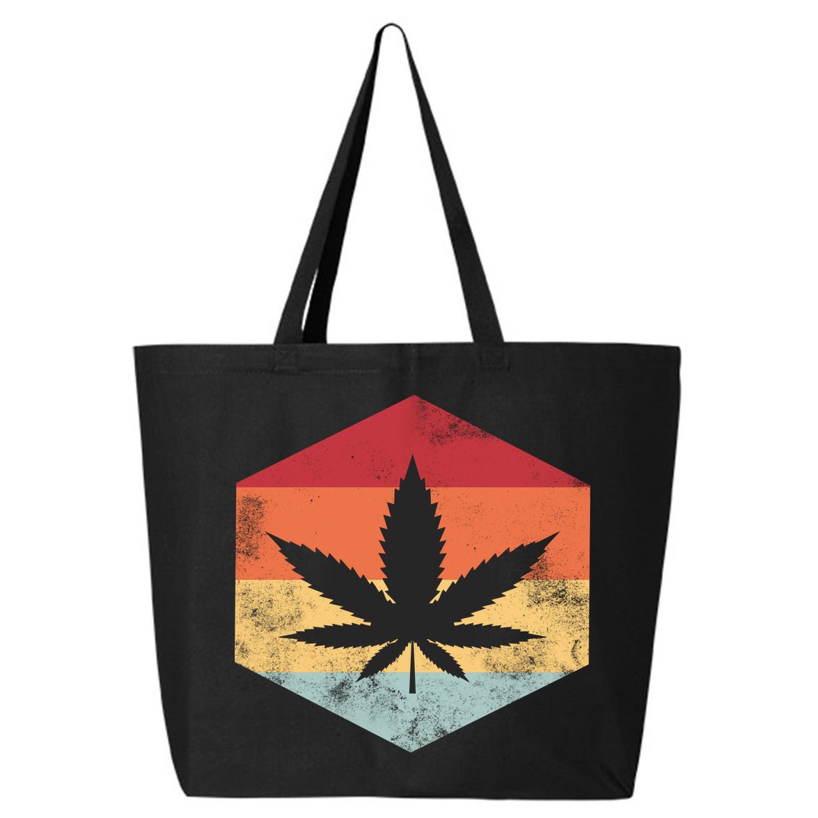 Vintage Pot head 25L Jumbo Tote