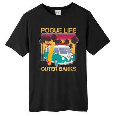 Vintage Pouge Life Outer Bank Beach Tall Fusion ChromaSoft Performance T-Shirt