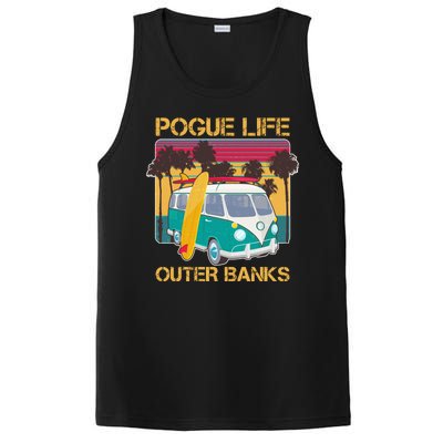 Vintage Pouge Life Outer Bank Beach PosiCharge Competitor Tank