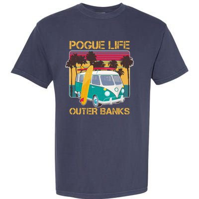 Vintage Pouge Life Outer Bank Beach Garment-Dyed Heavyweight T-Shirt