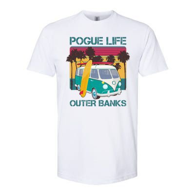 Vintage Pouge Life Outer Bank Beach Softstyle CVC T-Shirt