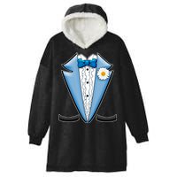 Vintage Powder Blue Suit Tuxedo Costume Hooded Wearable Blanket